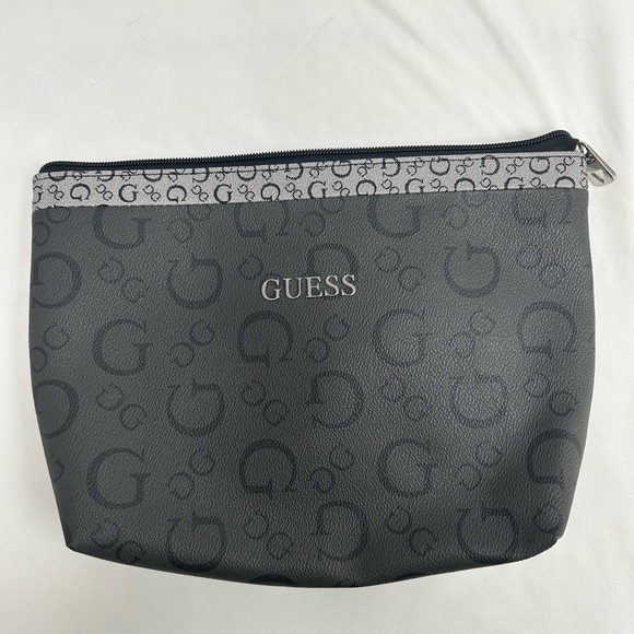 Guess Los Angeles Coal Multi Travel Makeup Cosmetic Case Bag NWOT​ - Picture 1 of 3